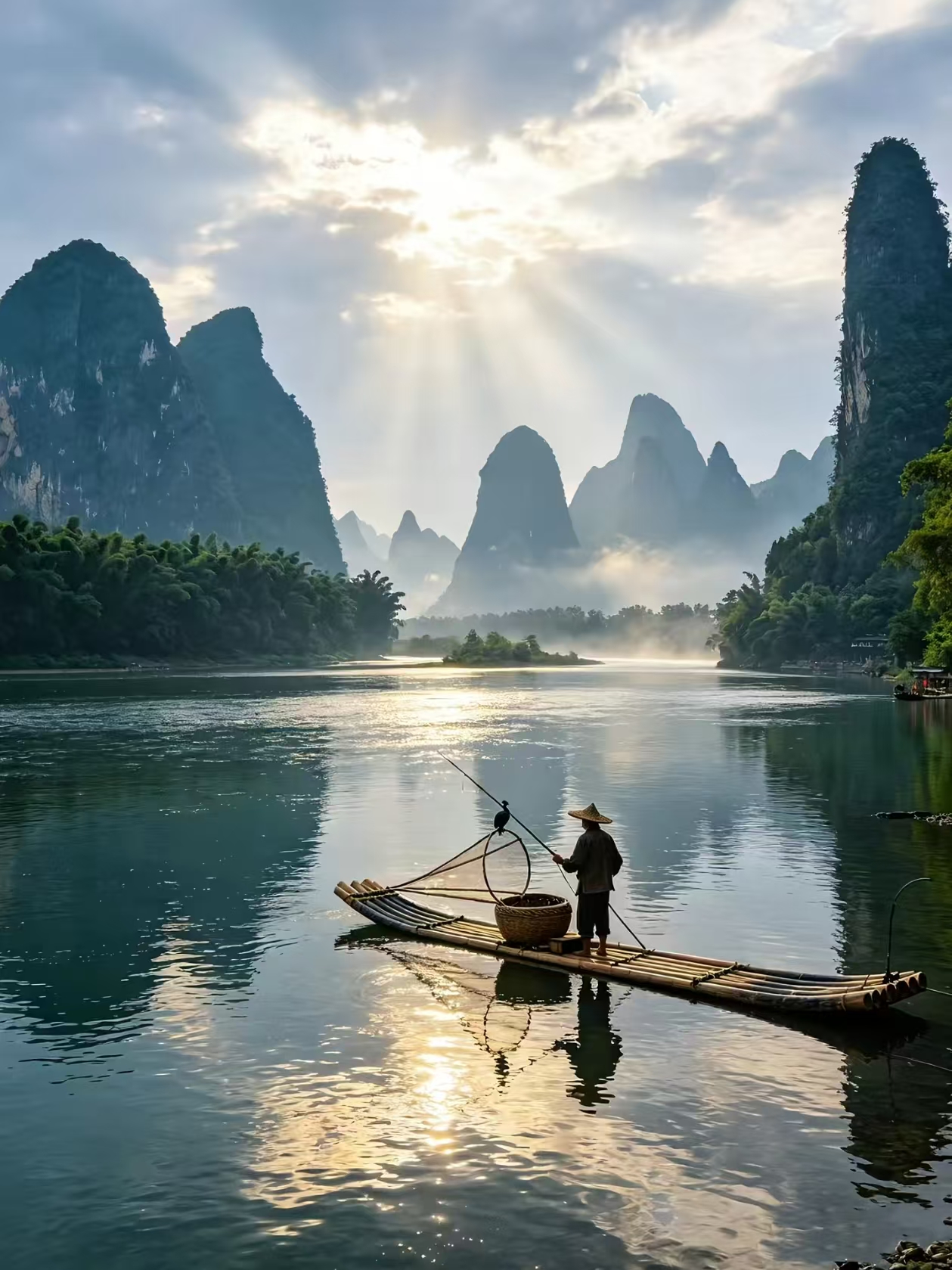 Guilin Li River karst landscape