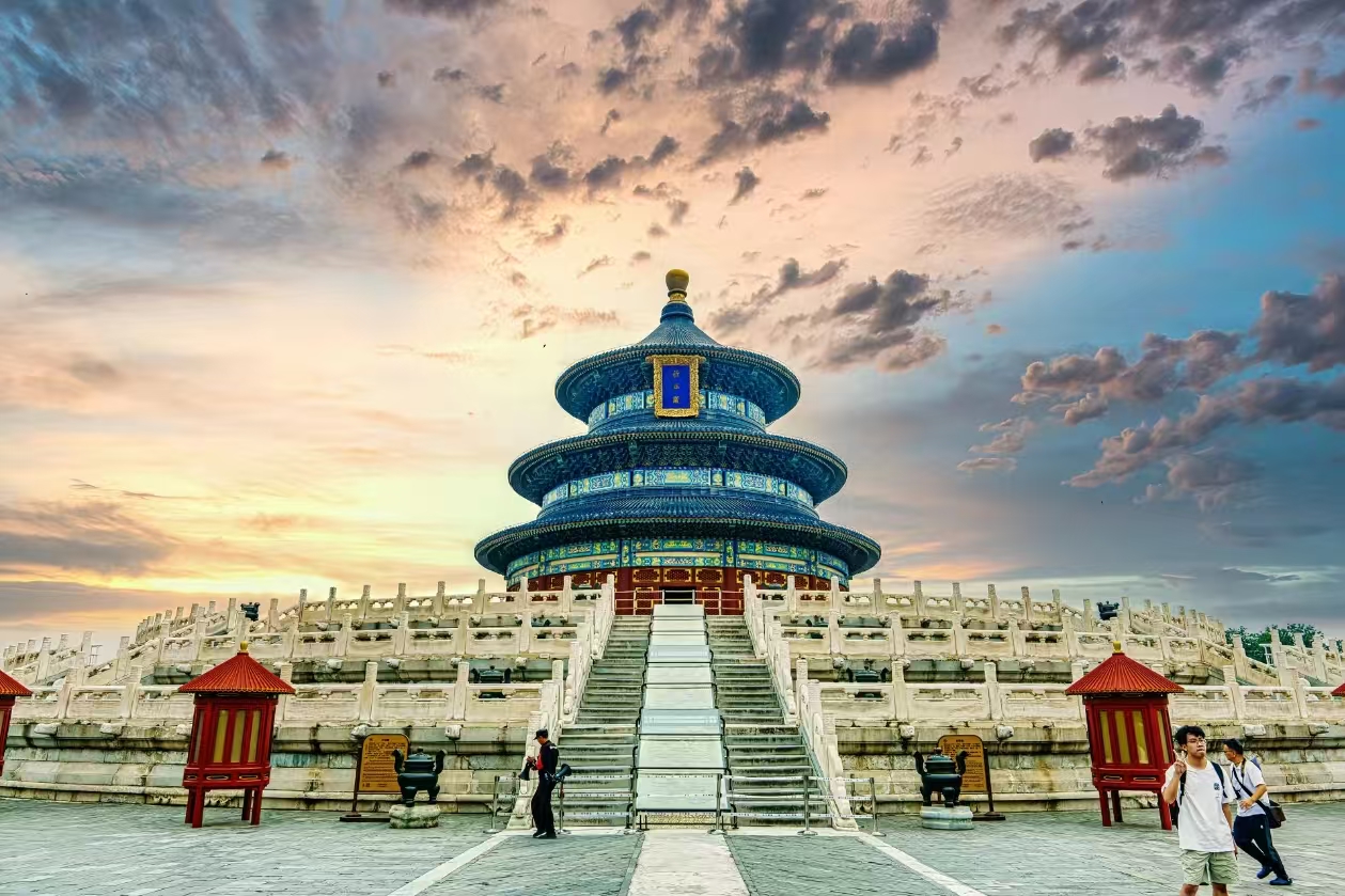 Temple of Heaven Beijing sunset